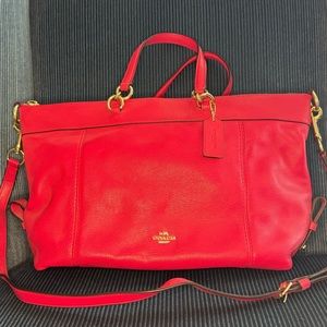 Coach crossbody back